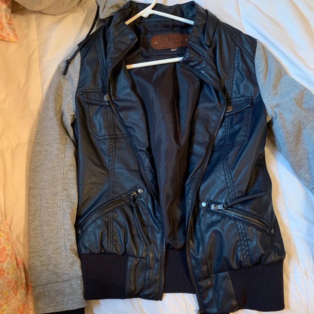 Leather jacket